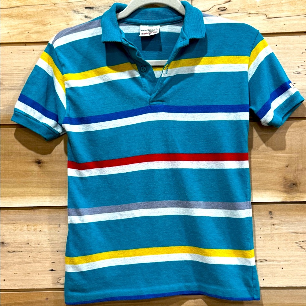 Vintage 80's Cheetahs polo shirt, kids size 16